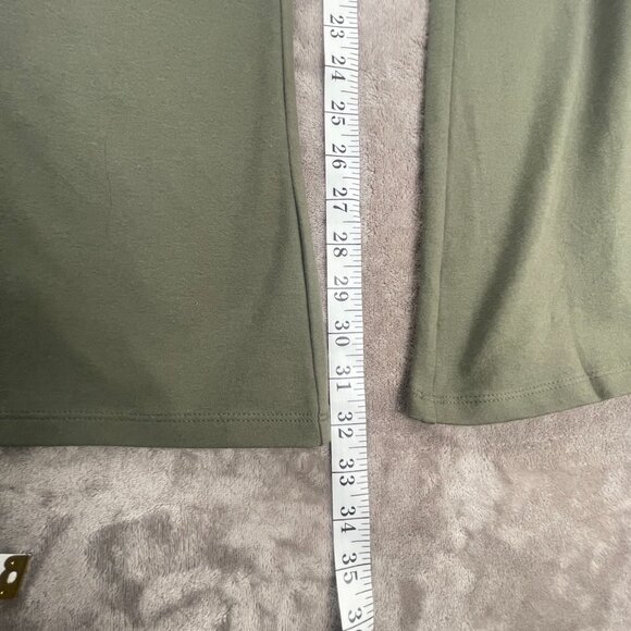 Wild Fable Yoga Pants Flared Bottom Olive color Size L - Picture 7 of 8